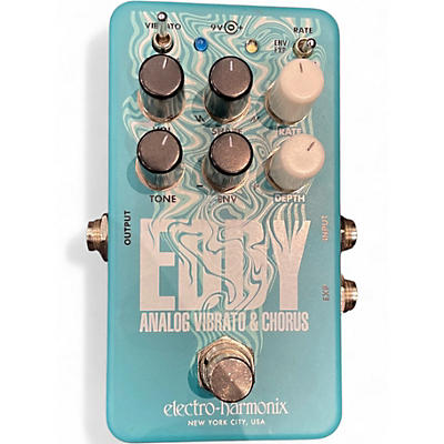 Used Electro-Harmonix EDDY ANALOG VIBRATO & CHORUS Pedal