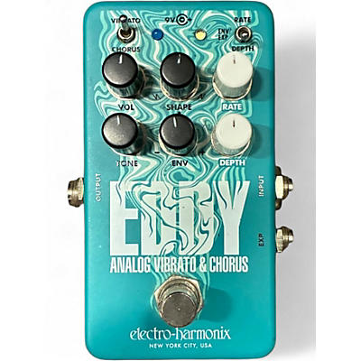 Used Electro-Harmonix EDDY ANALOG VIBRATO Effect Pedal