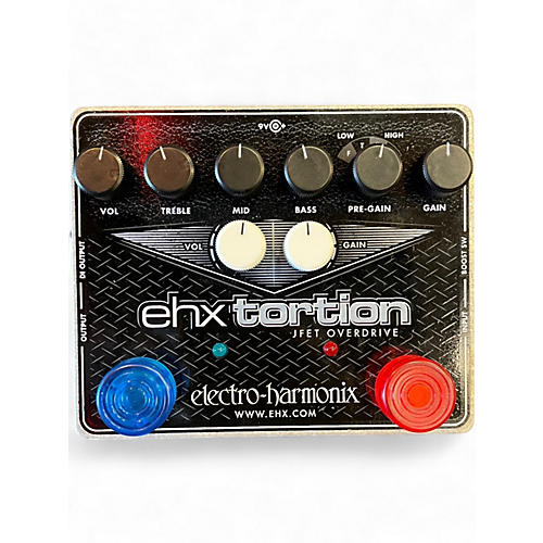 Used Electro-Harmonix EHXTortion JFET Overdrive Effect Pedal