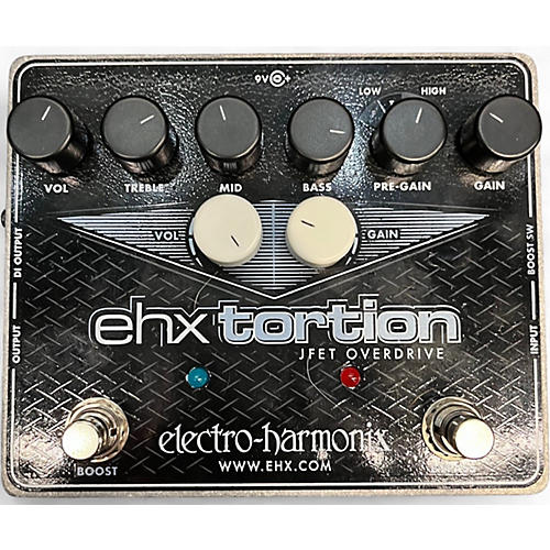 Used Electro-Harmonix EHXTortion JFET Overdrive Effect Pedal