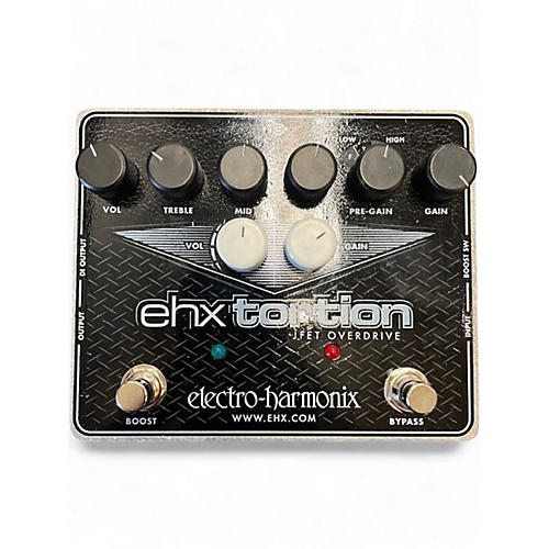 Used Electro-Harmonix EHXTortion JFET Overdrive Effect Pedal