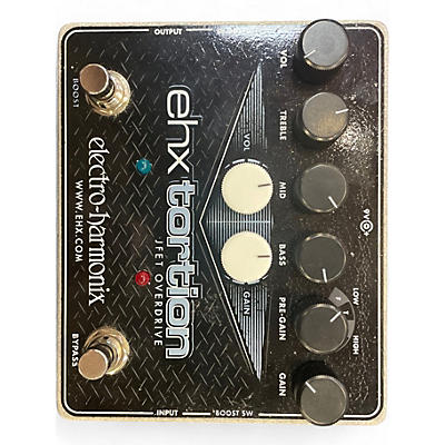 Used Electro-Harmonix EHXTortion JFET Overdrive Effect Pedal