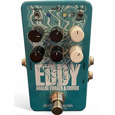 Used Electro-Harmonix Eddy Analog Vibrato Effect Pedal
