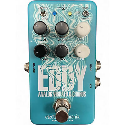 Used Electro-Harmonix Eddy Analog Vibrato and Chorus Effect Pedal
