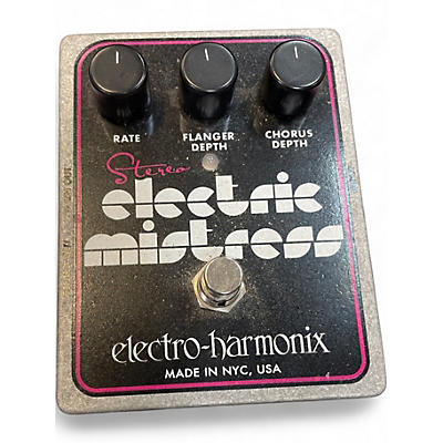 Used Electro-Harmonix Electric Mistress Flanger Effect Pedal