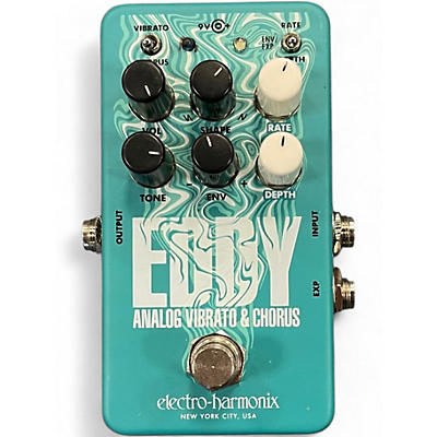 Used Electro-Harmonix Electro-Harmonix Eddy Analog Vibrato & Chorus Effects Pedal Effect Pedal