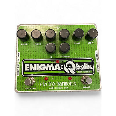 Used Electro-Harmonix Enigma Qballs Bass Envelope Filter Bass Effect Pedal