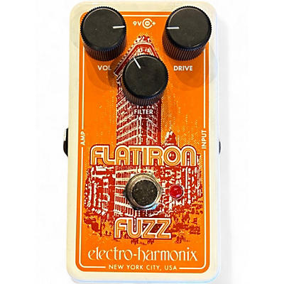 Used Electro-Harmonix Flatiron Fuzz Effect Pedal
