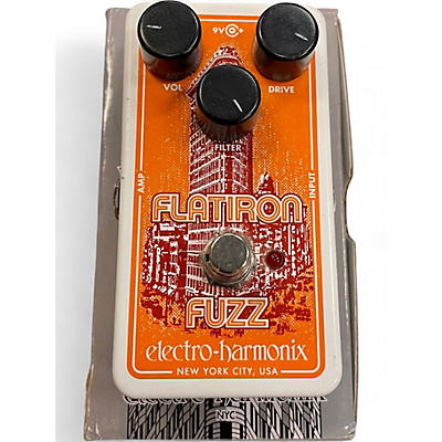 Used Electro-Harmonix Flatiron Fuzz Effect Pedal