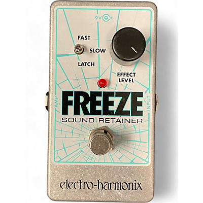 Used Electro-Harmonix Freeze Sound Retainer Compression Effect Pedal