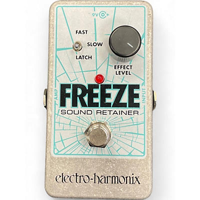 Used Electro-Harmonix Freeze Sound Retainer Compression Effect Pedal