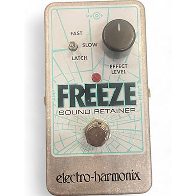 Used Electro-Harmonix Freeze Sound Retainer Compression Effect Pedal