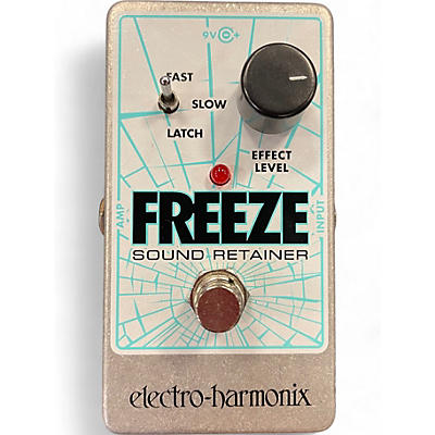 Used Electro-Harmonix Freeze Sound Retainer Compression Effect Pedal