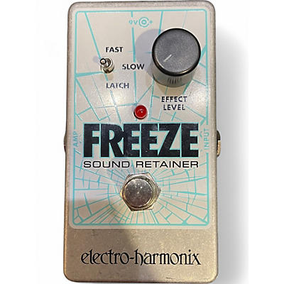 Used Electro-Harmonix Freeze Sound Retainer Compression Effect Pedal