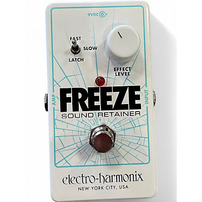 Used Electro-Harmonix Freeze Sound Retainer Compression Effect Pedal