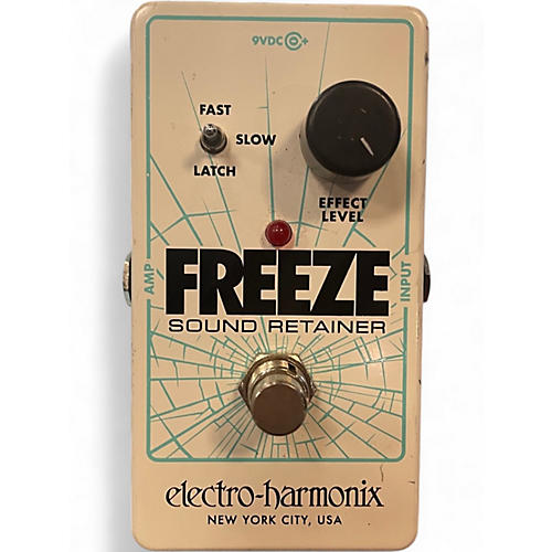 Used Electro-Harmonix Freeze Sound Retainer Compression Effect Pedal