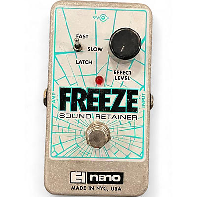 Used Electro-Harmonix Freeze Sound Retainer Compression Effect Pedal