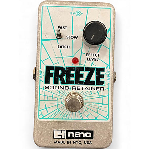 Used Electro-Harmonix Freeze Sound Retainer Compression Effect Pedal