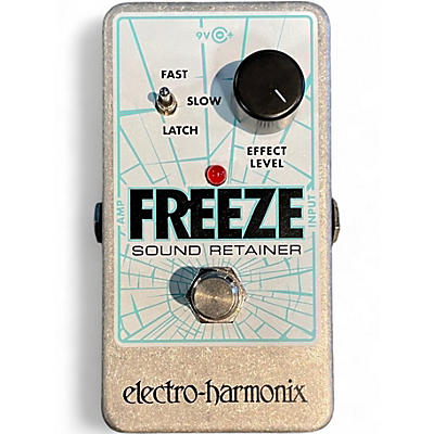 Used Electro-Harmonix Freeze Sound Retainer Compression Effect Pedal