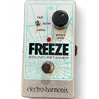 Used Electro-Harmonix Freeze Sound Retainer Compression Effect Pedal