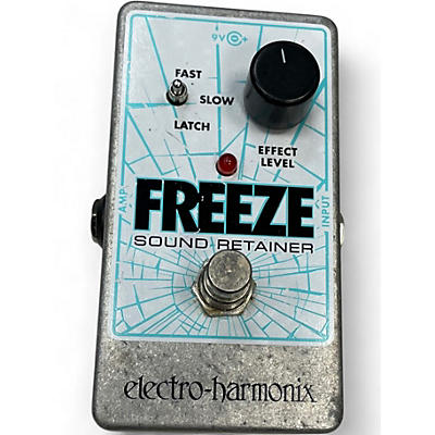 Used Electro-Harmonix Freeze Sound Retainer Compression Effect Pedal