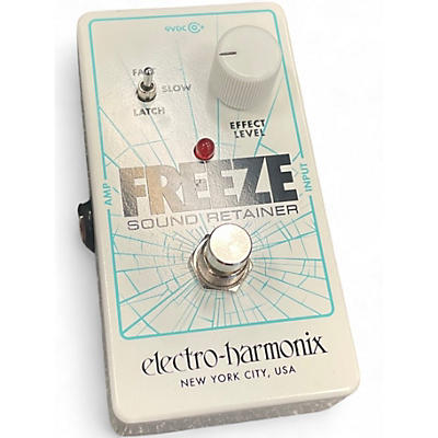 Used Electro-Harmonix Freeze Sound Retainer Compression Effect Pedal