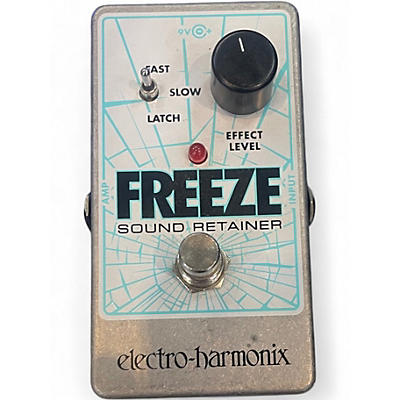 Used Electro-Harmonix Freeze Sound Retainer Compression Effect Pedal