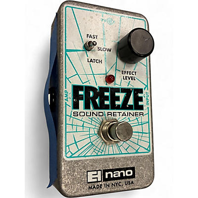 Used Electro-Harmonix Freeze Sound Retainer Compression Effect Pedal