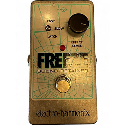 Used Electro-Harmonix Freeze Sound Retainer Compression Effect Pedal