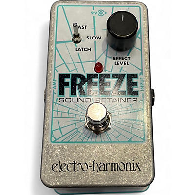 Used Electro-Harmonix Freeze Sound Retainer Compression Effect Pedal