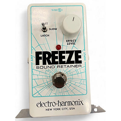 Used Electro-Harmonix Freeze Sound Retainer Compression Effect Pedal