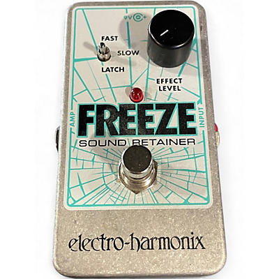 Used Electro-Harmonix Freeze Sound Retainer Compression Effect Pedal