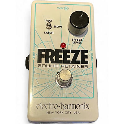 Used Electro-Harmonix Freeze Sound Retainer Compression Effect Pedal
