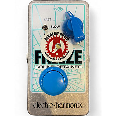 Used Electro-Harmonix Freeze Sound Retainer Compression Effect Pedal
