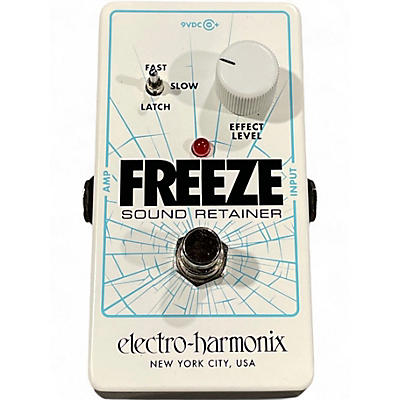 Used Electro-Harmonix Freeze Sound Retainer Compression Effect Pedal