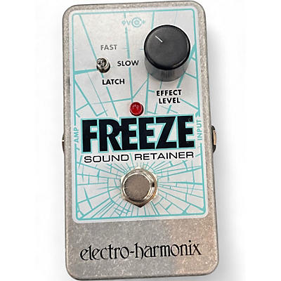 Used Electro-Harmonix Freeze Sound Retainer Compression Effect Pedal