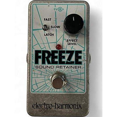 Used Electro-Harmonix Freeze Sound Retainer Compression Effect Pedal