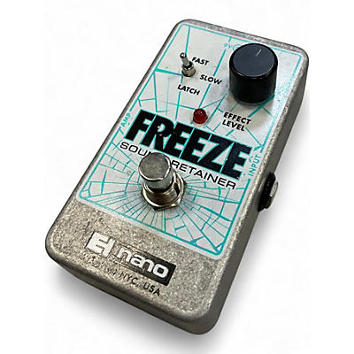 Used Electro-Harmonix Freeze Sound Retainer Compression Effect Pedal