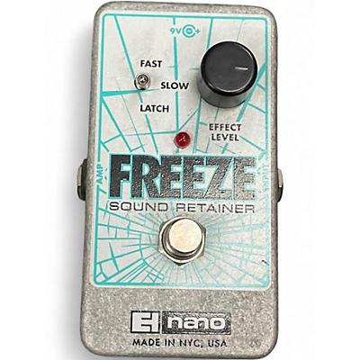 Used Electro-Harmonix Freeze Sound Retainer Compression Effect Pedal