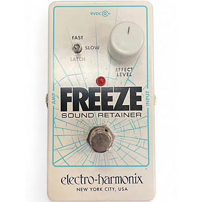 Used Electro-Harmonix Freeze Sound Retainer Compression Effect Pedal