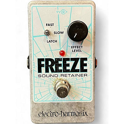 Used Electro-Harmonix Freeze Sound Retainer Compression Effect Pedal