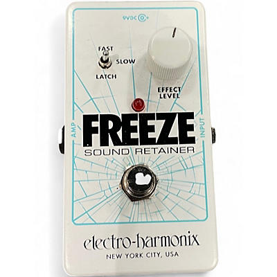 Used Electro-Harmonix Freeze Sound Retainer Compression Effect Pedal