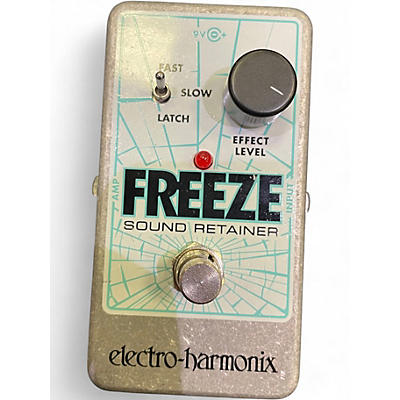 Used Electro-Harmonix Freeze Sound Retainer Compression Effect Pedal