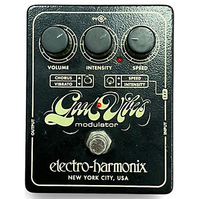 Used Electro-Harmonix GOOD VIBES MODULATOR Effect Pedal