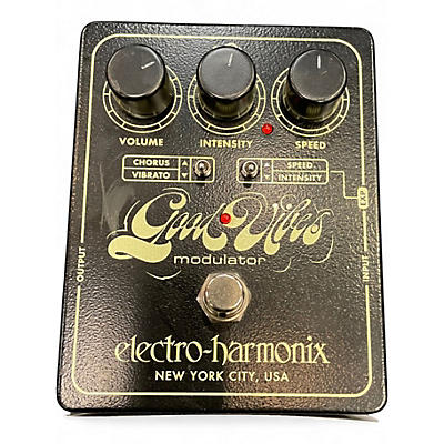 Used Electro-Harmonix GOOD VIBES MODULATOR Effect Pedal