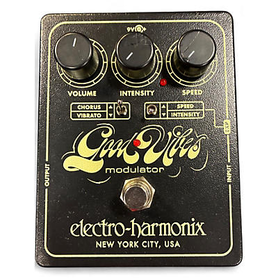 Used Electro-Harmonix GOOD VIBES MODULATOR Effect Pedal