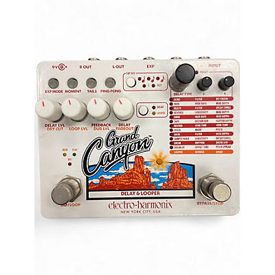 Used Electro-Harmonix Grand Canyon Delay and Looper Effect Pedal