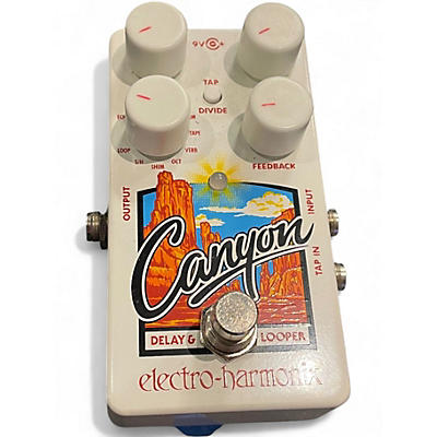 Used Electro-Harmonix Grand Canyon Delay and Looper Effect Pedal