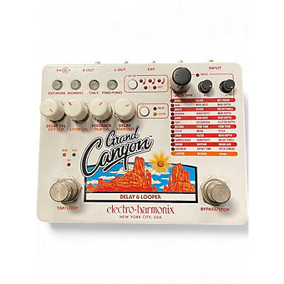 Used Electro-Harmonix Grand Canyon Delay and Looper Effect Pedal