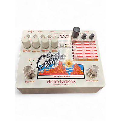 Used Electro-Harmonix Grand Canyon Delay and Looper Effect Pedal